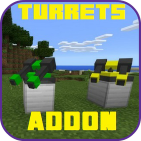 Turrets addon for mcpe