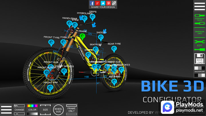 Bike 3D ConfiguratorMod  Apk v1.6.8(No ads)