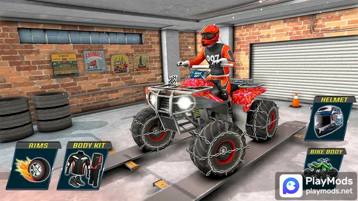 ATV Quad Bike 3d:Offroad ManiaMod  Apk v1.21(unlimited money)