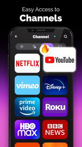 TV remote control for Roku