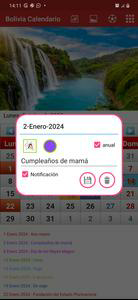 Bolivia Calendario 2024