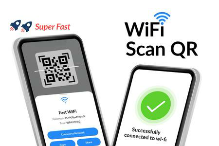 WiFi Scan QR & Barcode Scanner