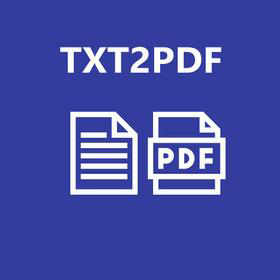 Text to PDF Converter