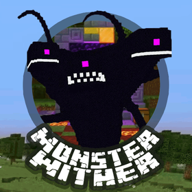 Monster Wither mod for MCPE