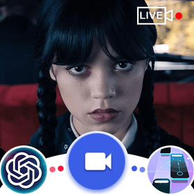 Ai Wednesday Addams Fake Call