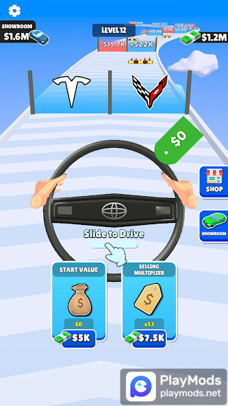 Steering Wheel EvolutionMod  Apk v1.53(Free Shopping)