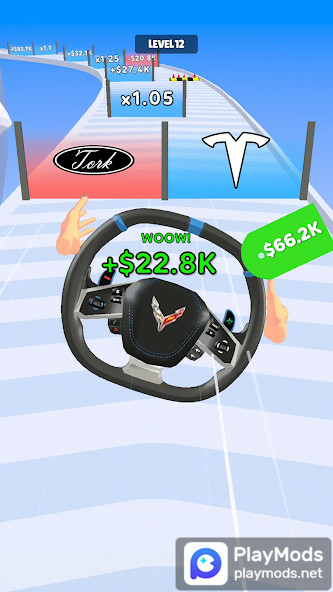 Steering Wheel EvolutionMod  Apk v1.53(Free Shopping)