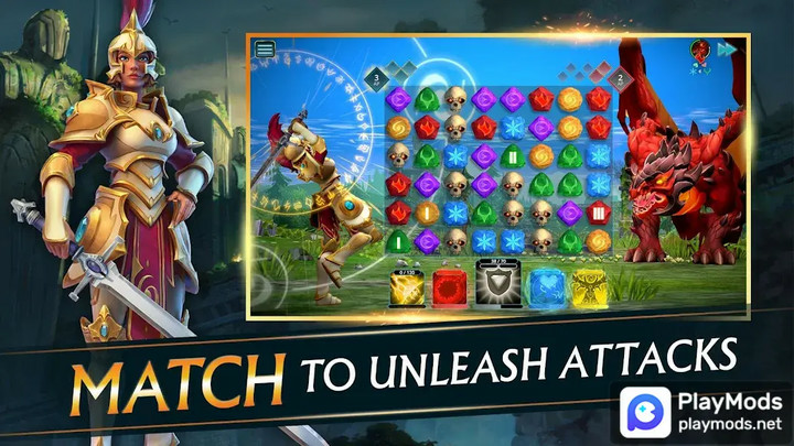 Puzzle Quest 3 - Match 3 RPGMod  Apk v2.4.0.34927(God Mode)