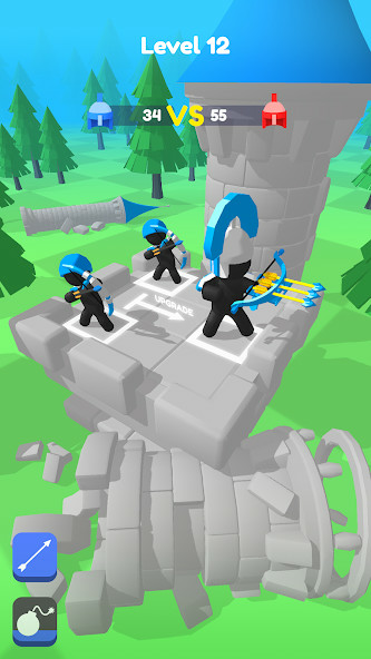 Merge Archers Castle DefenseMod  Apk v1.2.9(No money)