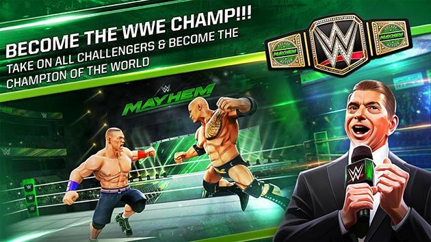 WWE MayhemMod  Apk v1.71.118(Reward Multiplier)