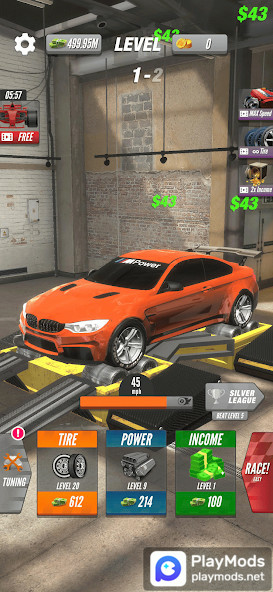 Dyno 2 Race - Car TuningMod  Apk v1.1(Unlimited Money)