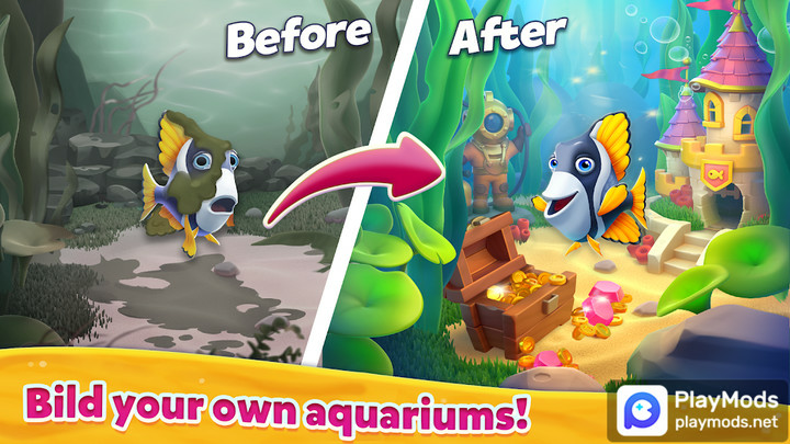 Aqua MatchMod  Apk v0.120.0(speed change)