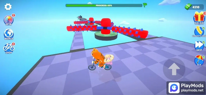 Parkour Master: Bike ChallengeMod  Apk v1.0.6(speed change)