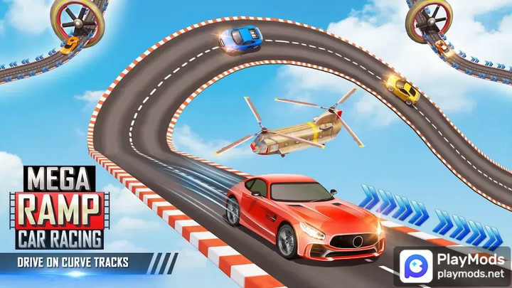 Mega Ramp Car Racing Master 3DMod  Apk v2.8.7(speed change)