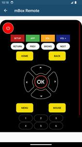 Remote for mBOx