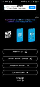 WiFi QR password Scanner