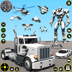 Robot Fire Fighter Rescue Truck Mod APK 2.42 [Remove ads][Unlimited money]