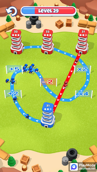 Tower War - Tactical ConquestMod  Apk v1.18.6(no ads)