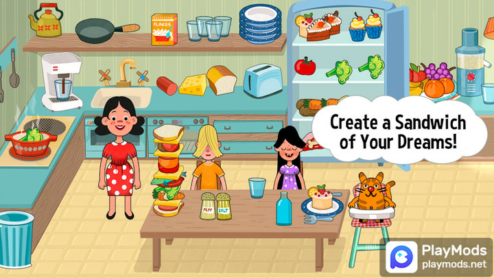 Pepi House: Happy FamilyMod  Apk v1.7.1(Experience full content)