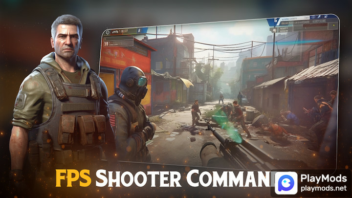 FPS Shooter・Gun Shooting GamesMod  Apk v1.0.6(unlimited money)