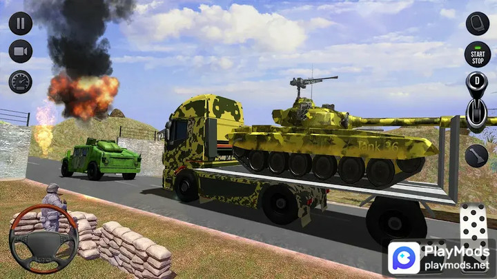 Army Delivery Truck Games 3DMod  Apk v1.8(unlimited money)