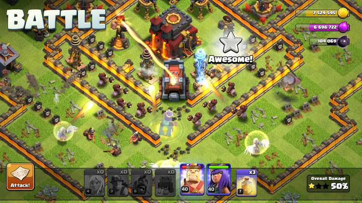 Clash of ClansMod  Apk v15.547.8(Unlimited money)