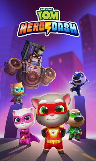 Talking Tom Hero DashMod  Apk v4.3.5.5488(Unlimited Money)