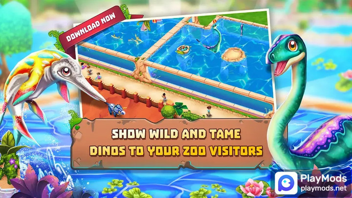 Dinosaur Park – Primeval ZooMod  Apk v2.16.1(Speed change)