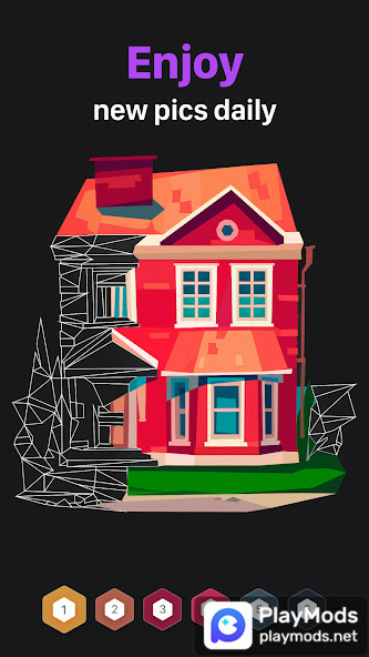 Polygon - Art Coloring BookMod  Apk v5.0(unlocked)