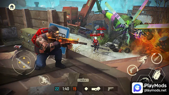 Tacticool: Shooting games 5v5Mod  Apk v1.65.0(Mod Menu)