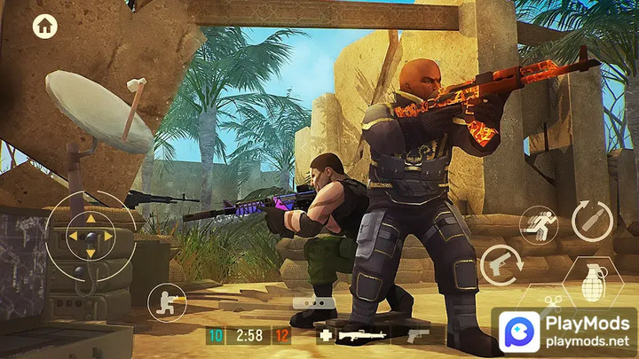 Tacticool: Shooting games 5v5Mod  Apk v1.65.0(Mod Menu)