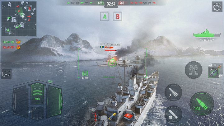 Force of Warships: BattleshipMod  Apk v5.15.0(Global)