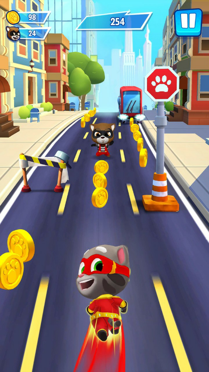 Talking Tom Hero Dash Apk v4.3.5.5488