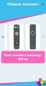 Remote for Philips Smart TV