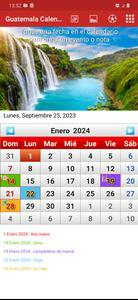 Guatemala Calendario 2024