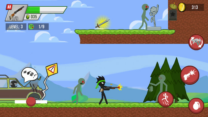 Stick vs ZombiesMod  Apk v1.5.34(Unlimited Money)