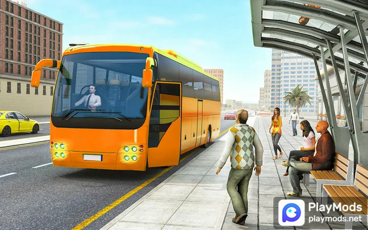 Bus Driving Sim- 3D Bus GamesMod  Apk v2.3.4(unlimited money)