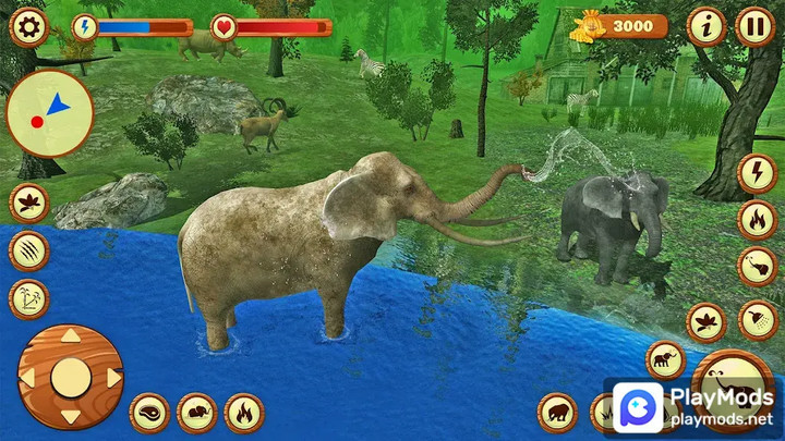 Ultimate Wild Elephant GamesMod  Apk v1.08(unlimited money)