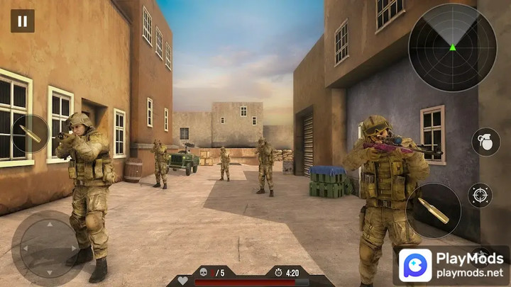 FPS Encounter Shooting GamesMod  Apk v2.0.19(unlimited money)