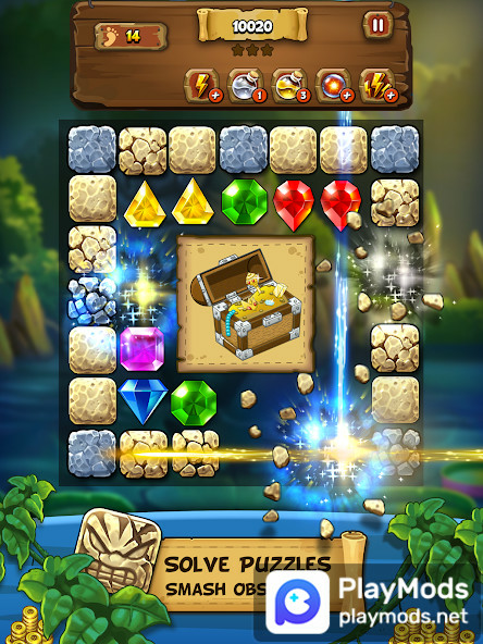 Jewel MashMod  Apk v1.1.8.4(Unlimited Resources)