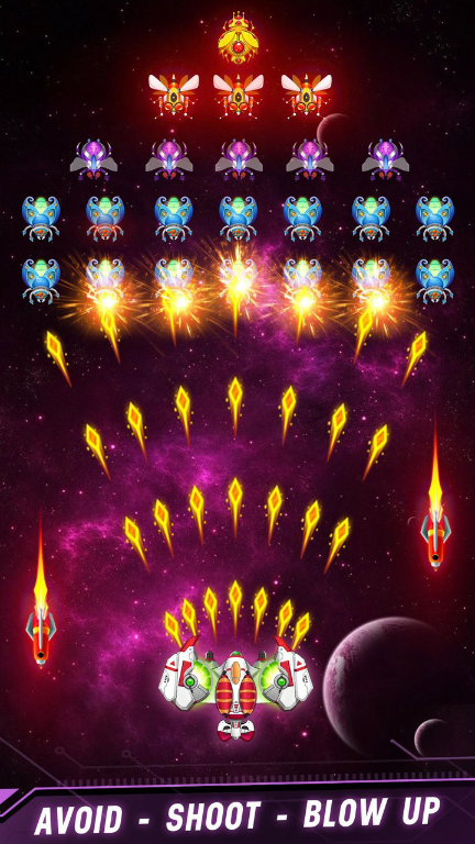 Space shooter - Galaxy attack(Mod)Mod  Apk v1.747