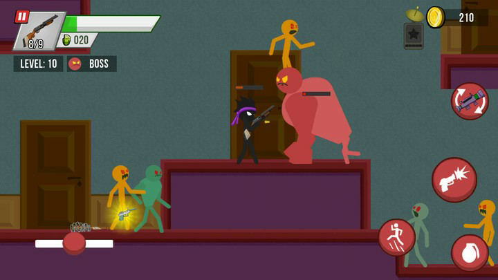 Stickman vs Zombies Apk v1.5.34