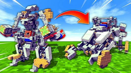 Transformer & Robots for MCPE