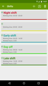 Shift Work Calendar (FlexR)