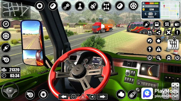 Coach Bus Driving SimulatorMod  Apk v1.20(Speed change)