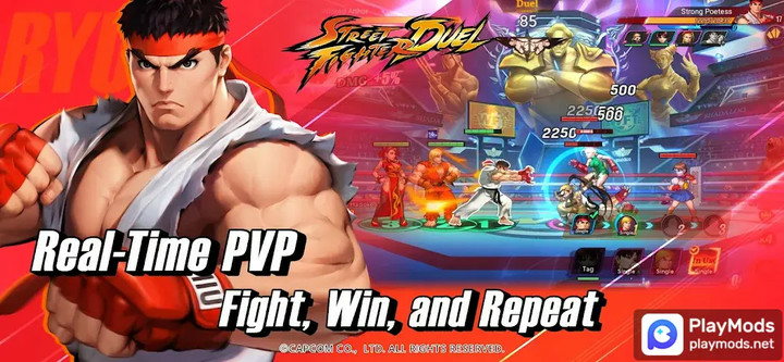 Street Fighter: DuelMod  Apk v1.1.4(Unlocked)