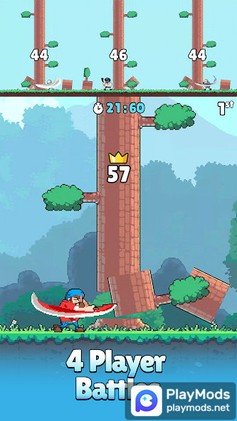 Timberman 2 - VS BattleMod  Apk v1.1.314(unlimited money)