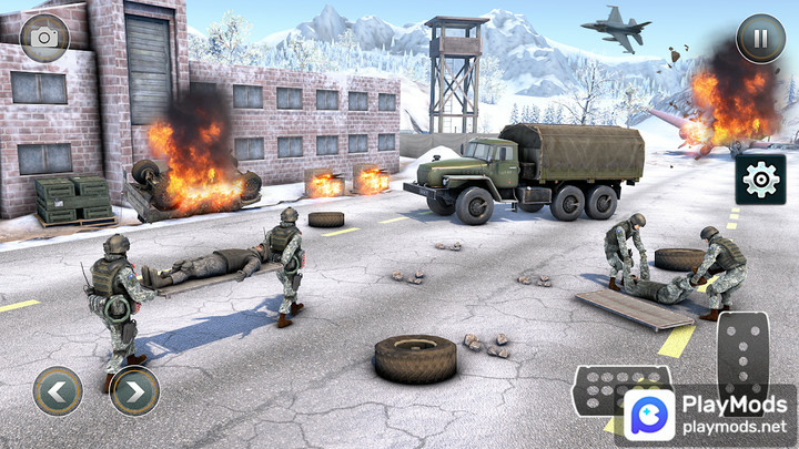 Truck Simulator Army Games 3DMod  Apk v4.3(unlimited money)