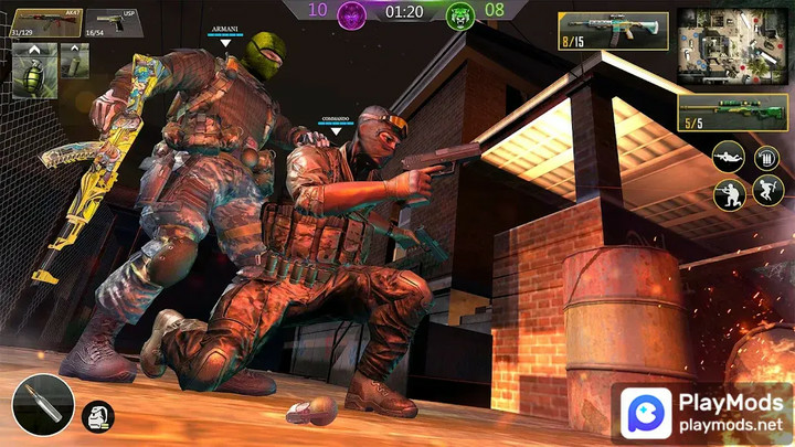 Real Commando Secret Missions.Mod  Apk v1.0.21(unlimited money)