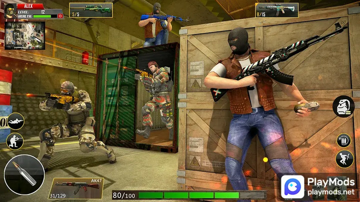 Real Commando Secret Missions.Mod  Apk v1.0.21(unlimited money)